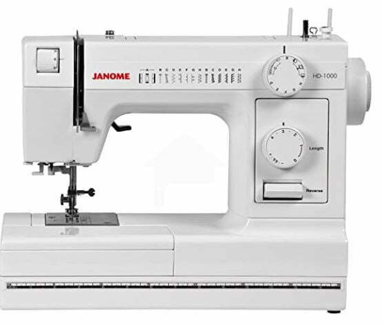 leather sewing machine: Janome HD1000 Heavy-Duty Sewing Machine