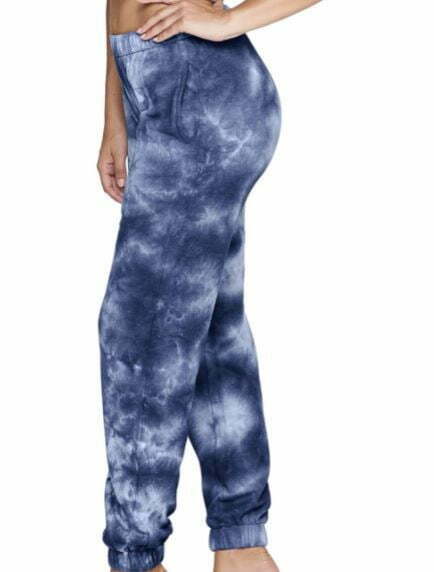 tie dye sweatpants: Women’s Aubrey Comfy Fleece Jogger Pants
