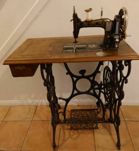 vintage sewing machines: Rare OPEL Antique sewing machine ca. 1896